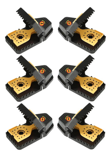 Trampa Para Ratas Grandes Y Ratones Reforzada Exterior X6 miniatura 2