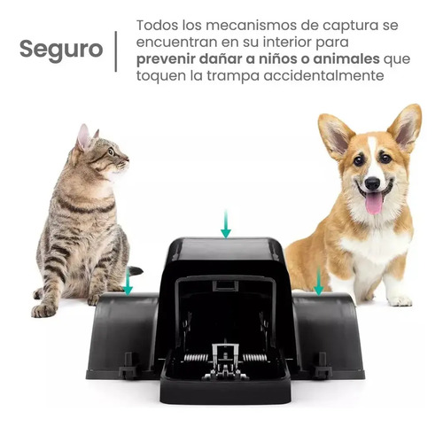 Trampa Para Ratas Y Ratones Doble Entrada Potente Reforzada miniatura 4