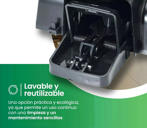 Trampa Para Ratas Y Ratones Doble Entrada Potente Reforzada miniatura 6