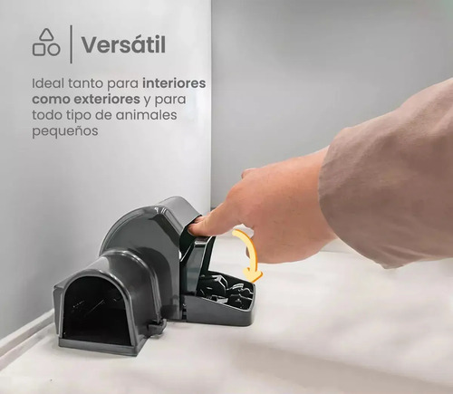 Trampa Para Ratas Y Ratones Doble Entrada Potente Reforzada miniatura 7
