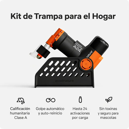 Trampa Para Ratas Y Ratones Automática Multicaptura Co2 miniatura 3