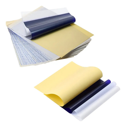 Papel Hectográfico Para Tatuaje Termocopiadora Tattoo X100 miniatura 3