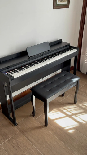 Piano Digital 88 Teclas Con Banco Pedales Y Auriculares miniatura 3