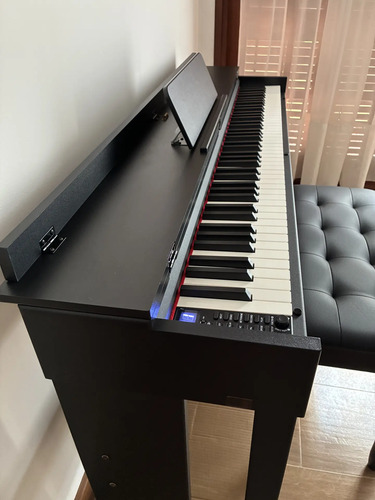 Piano Digital 88 Teclas Con Banco Pedales Y Auriculares miniatura 4