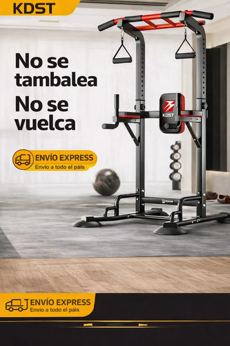 Maquina Para Dominadas Pullups Biceps Triceps Multifuncion miniatura 3