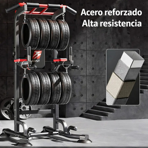 Maquina Para Dominadas Pullups Biceps Triceps Multifuncion miniatura 4