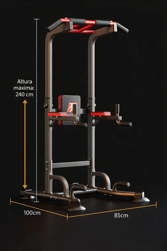 Maquina Para Dominadas Pullups Biceps Triceps Multifuncion miniatura 5