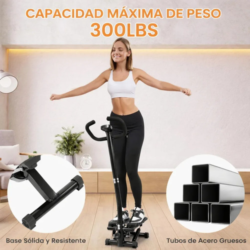 Caminador Cardio Mini Con Manillar Y Contador Digital miniatura 3