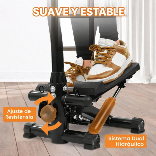 Caminador Cardio Mini Con Manillar Y Contador Digital miniatura 4
