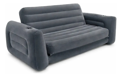 Sillon Cama Inflable Queen Reforzado Casa Camping Living miniatura 4