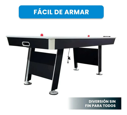 Mesa De Tejo Air Hockey Profesional 2m Marcador Electrónico miniatura 5