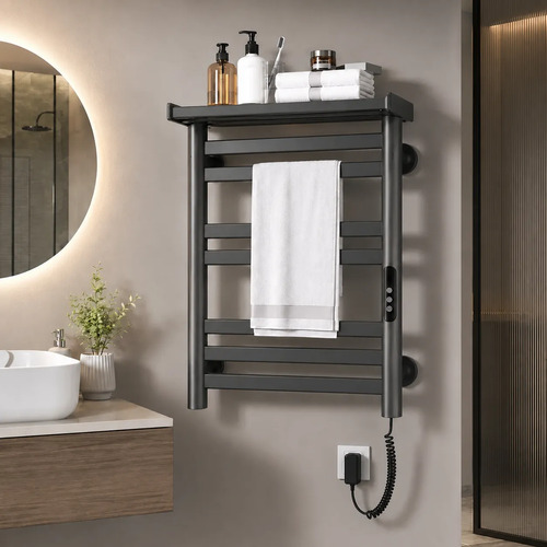 Toallero Eléctrico Calefactor Secatoallas Inteligente Baño
