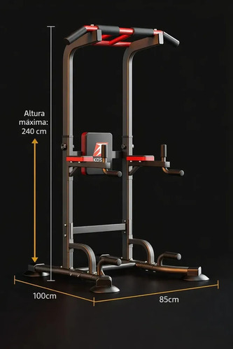 Maquina Dominadas Pullups Muscleups Multiagarre + Bandas miniatura 5