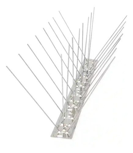Pinchos Espanta Palomas Ahuyenta Pájaros De Acero Inoxidable