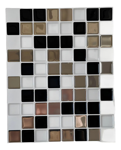 Azulejo Autoadhesivo Mosaico 3d Para Baño Cocina Pared Mosaico