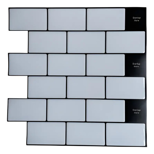 Azulejo Autoadhesivo Subway 3d Para Baño Cocina 30.5x30.5