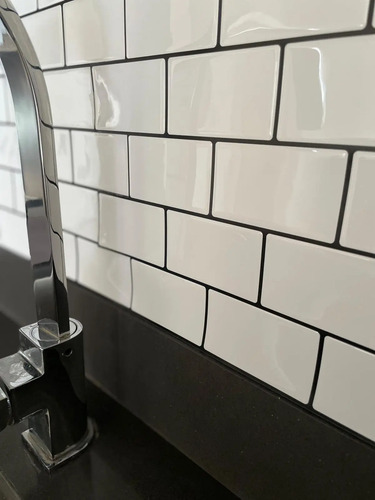 Azulejo Autoadhesivo Subway 3d Para Baño Cocina 30.5x30.5 miniatura 2