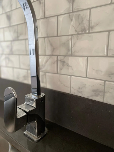 Azulejo Autoadhesivo 3d Para Baño Cocina Subway 30.5x30.5 miniatura 2