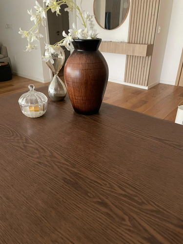 Papel Adhesivo Madera Para Cocina Mesada Resiste Al Calor 5m miniatura 3