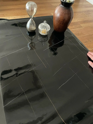 Papel Autoadhesivo Marmol Impermeable Resiste Al Calor 10mts miniatura 3