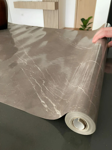 Papel Marmol Autoadhesivo Lavable Resiste Al Calor 10mts Mármol
