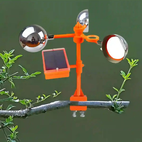 Repelente De Aves Eólico Solar 360° Para Jardín Palomas miniatura 2
