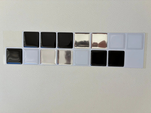 Placa Autoadhesiva Mosaico 3d Guarda Pared Impermeable 5ud Mosaico miniatura 3