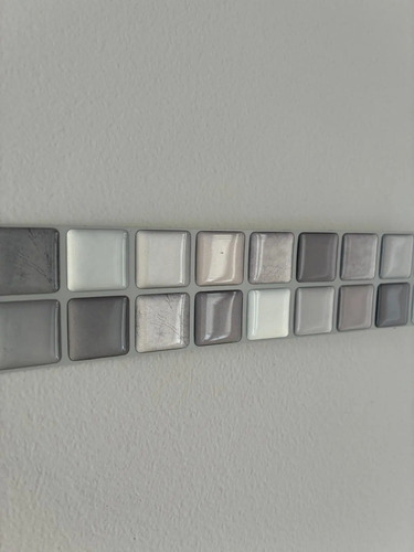 Guarda Adhesiva Mosaico 3d Para Baño Cocina Pared Pack 6ud miniatura 4