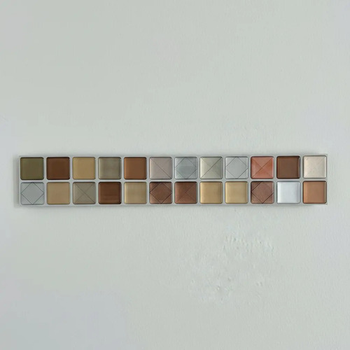 Guarda Para Baño Autoadhesiva 3d Mosaico Cocina Pared 6ud Marrón Claro miniatura 4